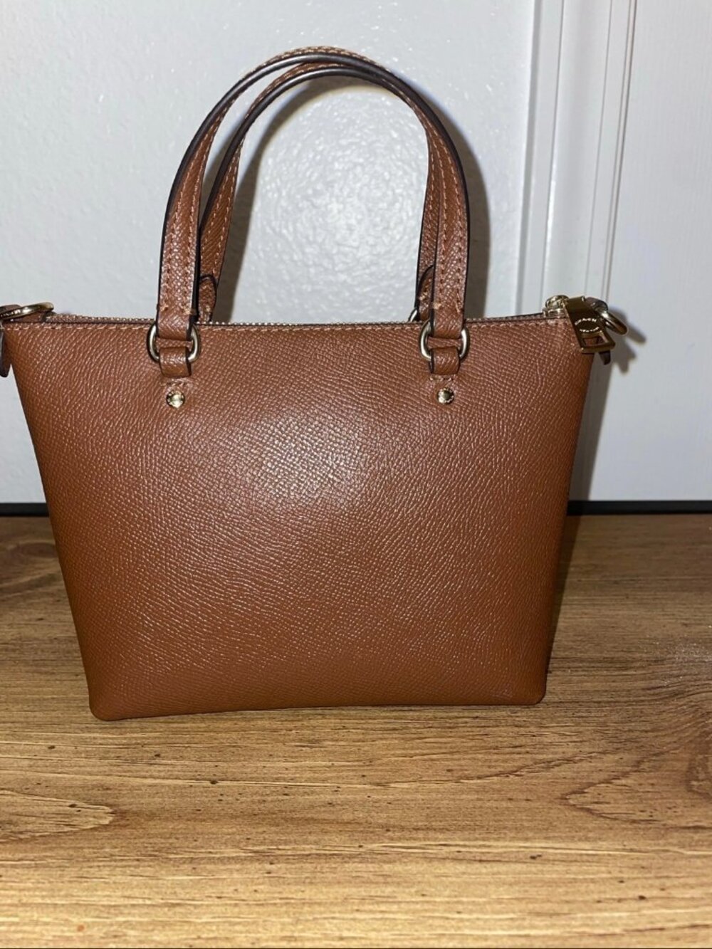 Coach Mini City Tote in Khaki - Picture 2 of 5